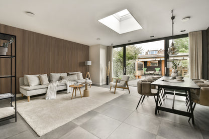 SlatWall Panel - Smoked Oak