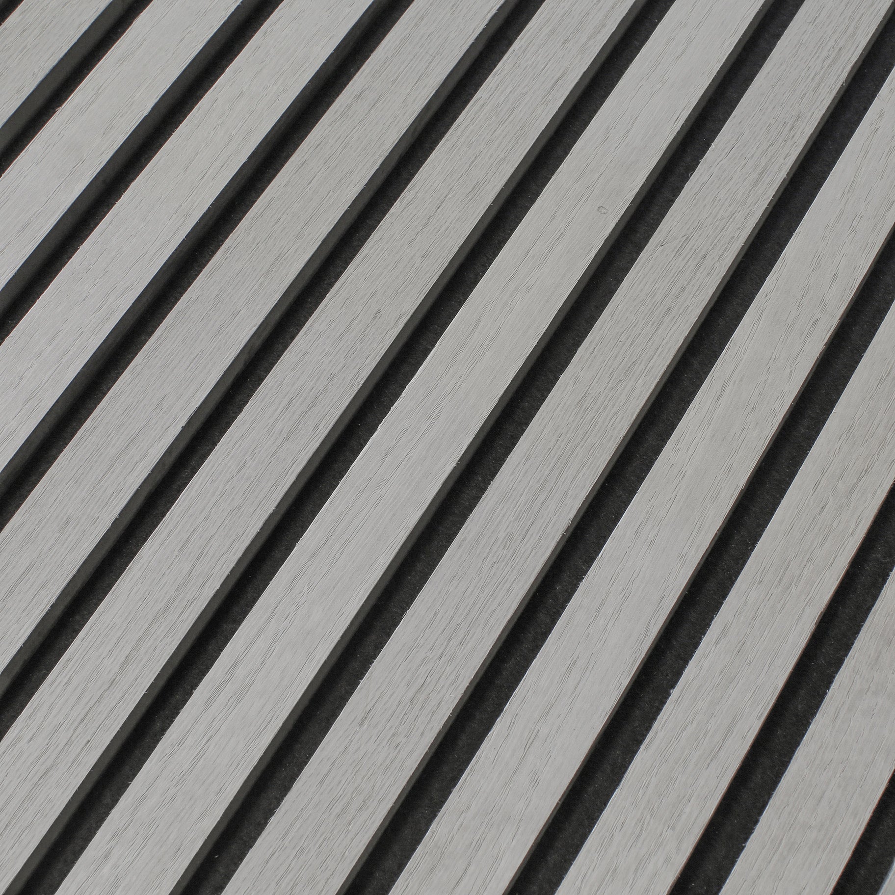 SlatWall Panel - Grey Oak